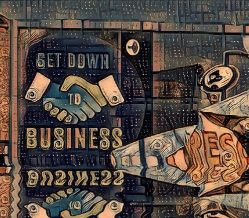 Telesales Richard Blank with Shalom Klein on Get Down To Business Podcast