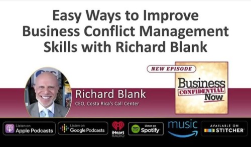 Business Confidential Now podcast guest Richard Blank Costa Rica's Call Center.