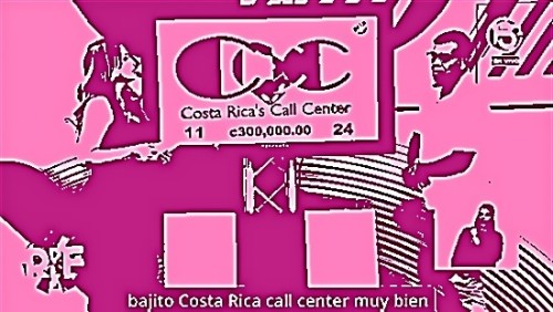 La Rueda de la Fortuna Canal 13. A supervisor at Costa Rica's Call Center wins 3,000,000 colones res